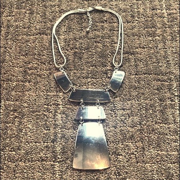 Costume jewelry Jewelry Chunky Silver Necklace Poshmark